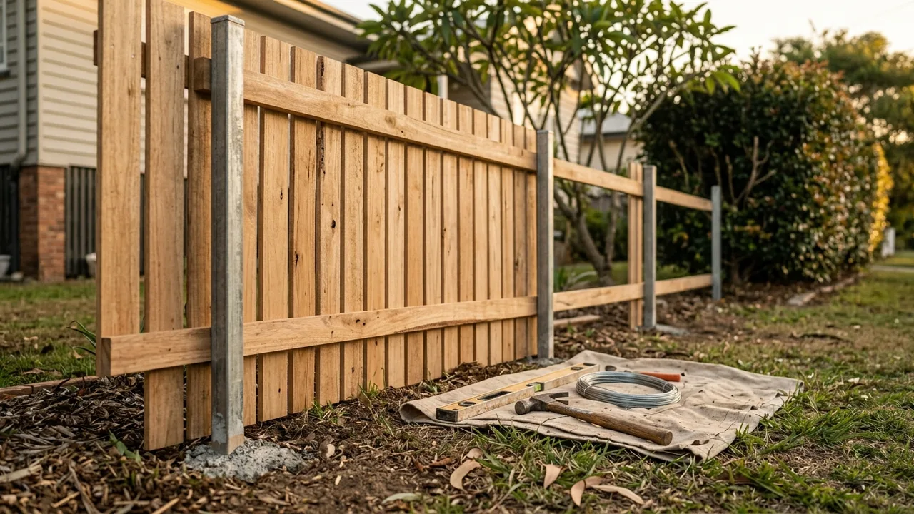 Brisbane fencing detail relevant to "When is the best time of year to get fencing installed in Brisbane?"