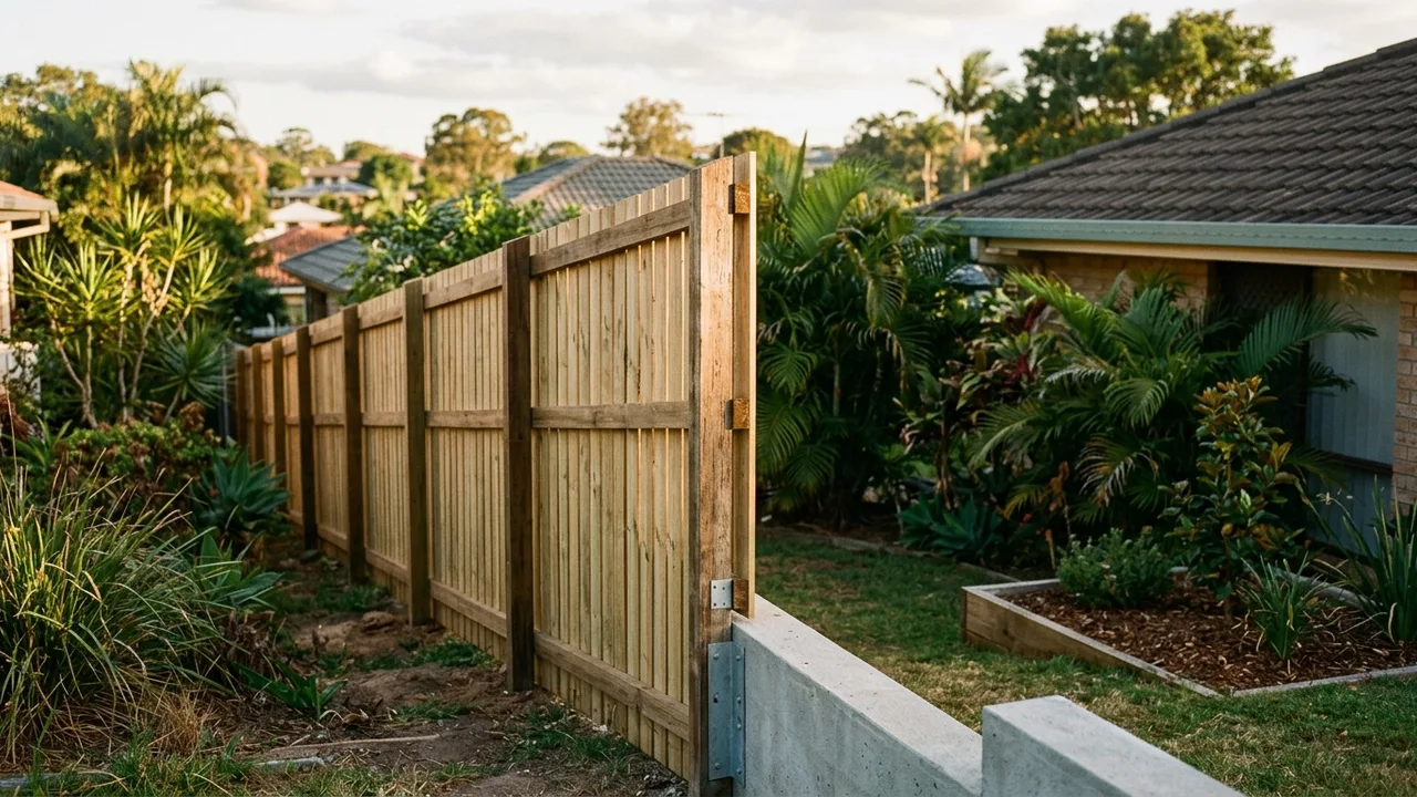 Brisbane fencing detail relevant to "Who pays for a boundary fence in Queensland? The rules are clearer than you think."