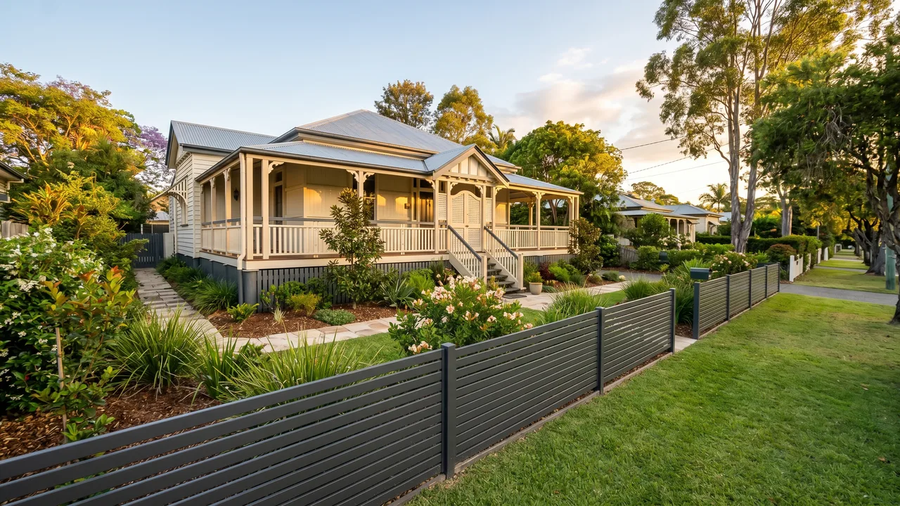 Front yard fencing changes how your home looks from the street. Get the choice right. in Indooroopilly